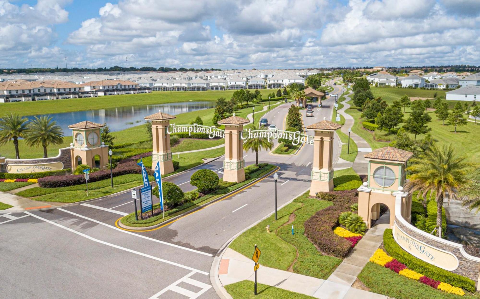 Stunning 4 Bd W/ Pool Close To Disney @ Champions Gate 990 Kissimmee Bagian luar foto